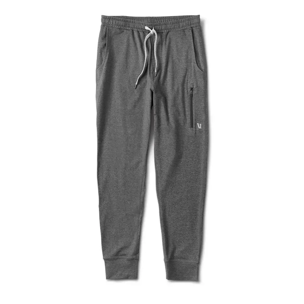 Vuori Mens Sunday Performance Jogger pants in grey sz S